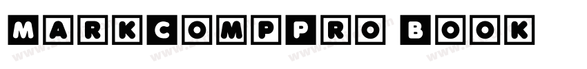 MarkCompPro Book字体转换